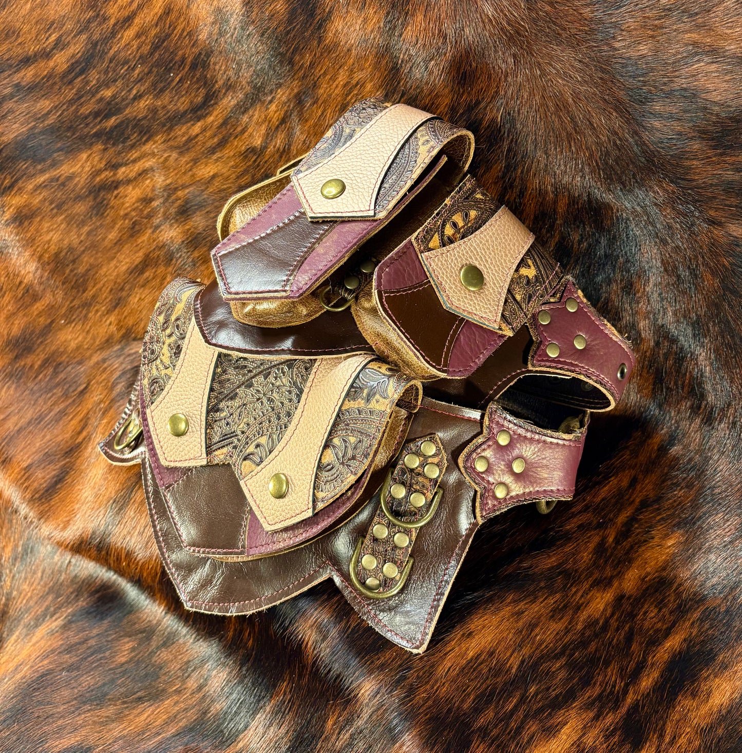 Sepia Regal Belt C (Sized to Order)