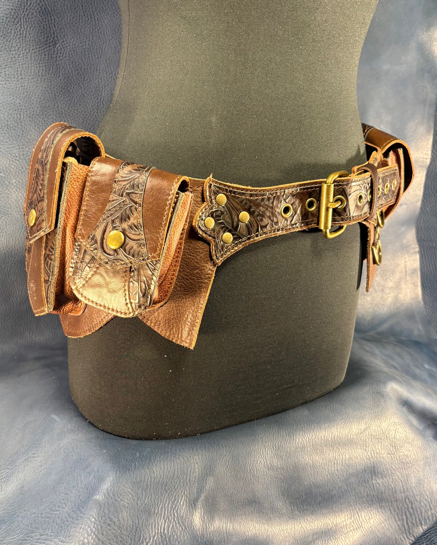 Ruskin Regal Belt (Footlight Style) (Sized to Order)