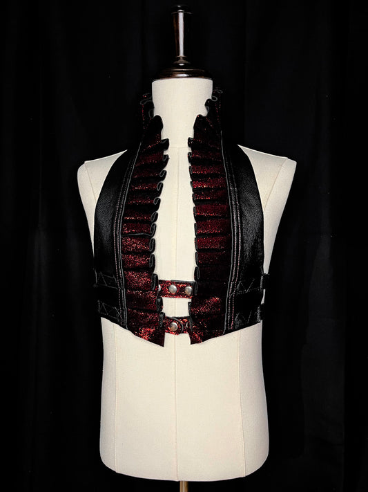 Red Stingray Ruff Tops