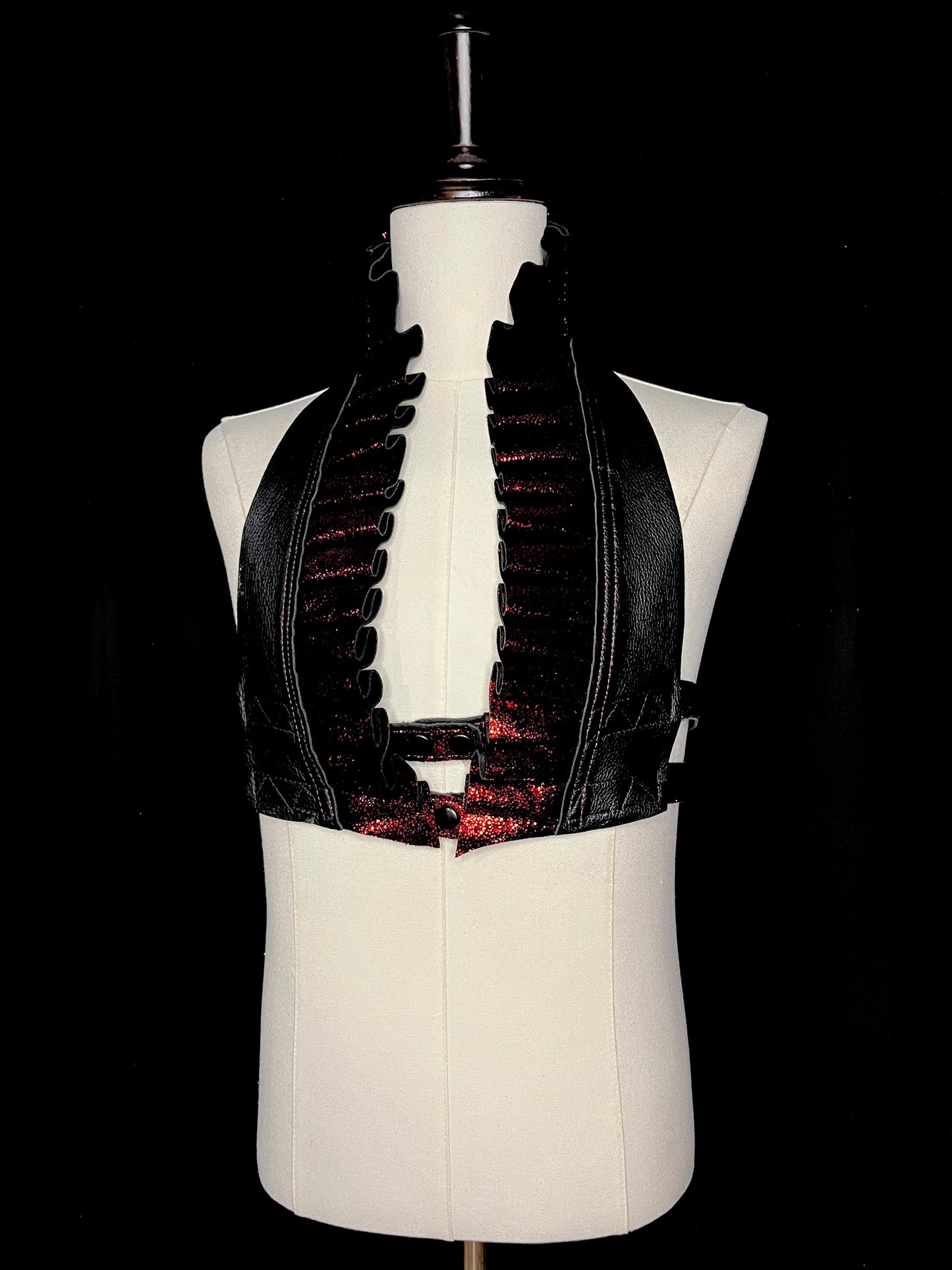 Red Stingray Ruff Tops