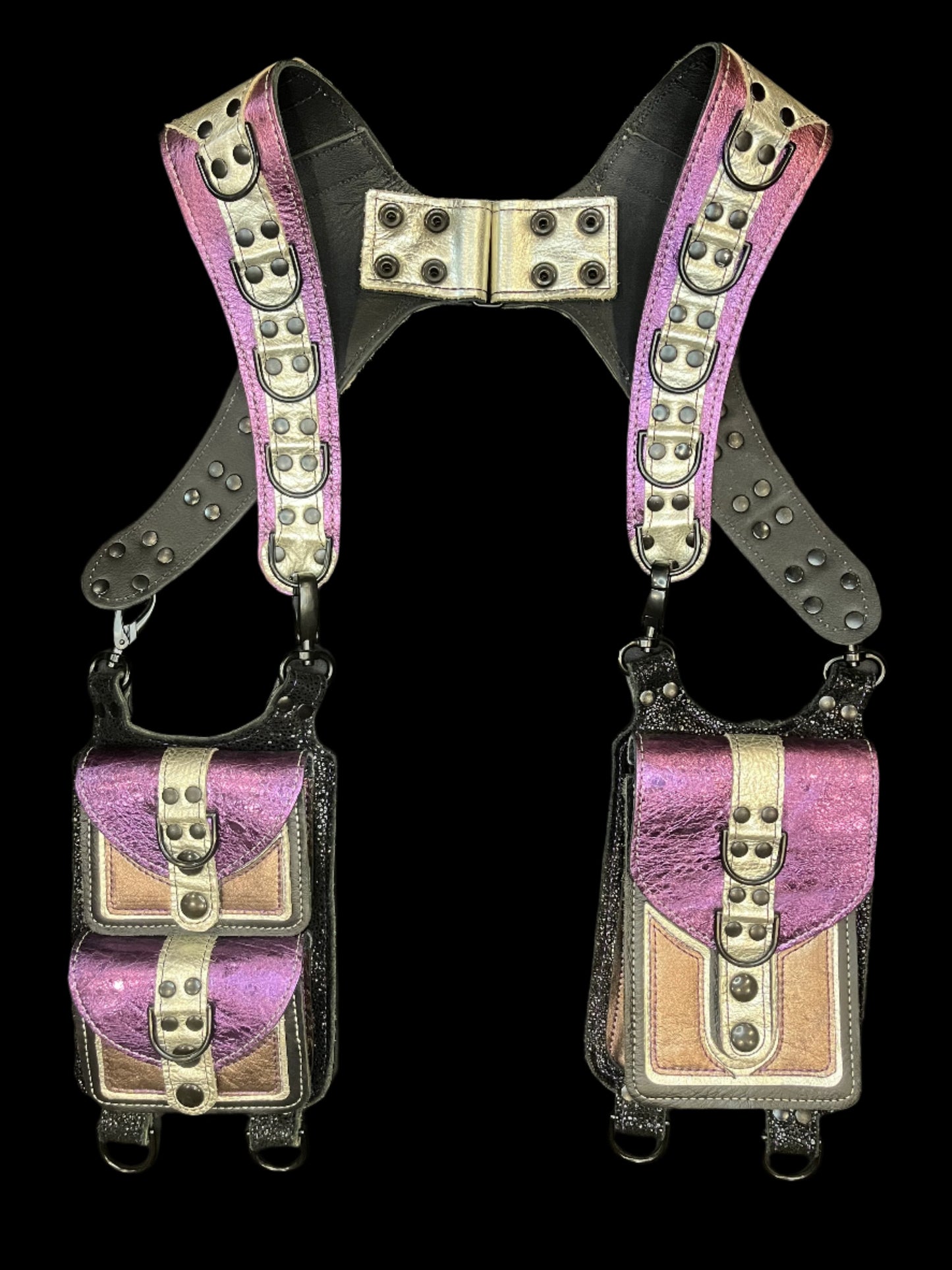 Purple & White Gold Ranger Holster (Medium)
