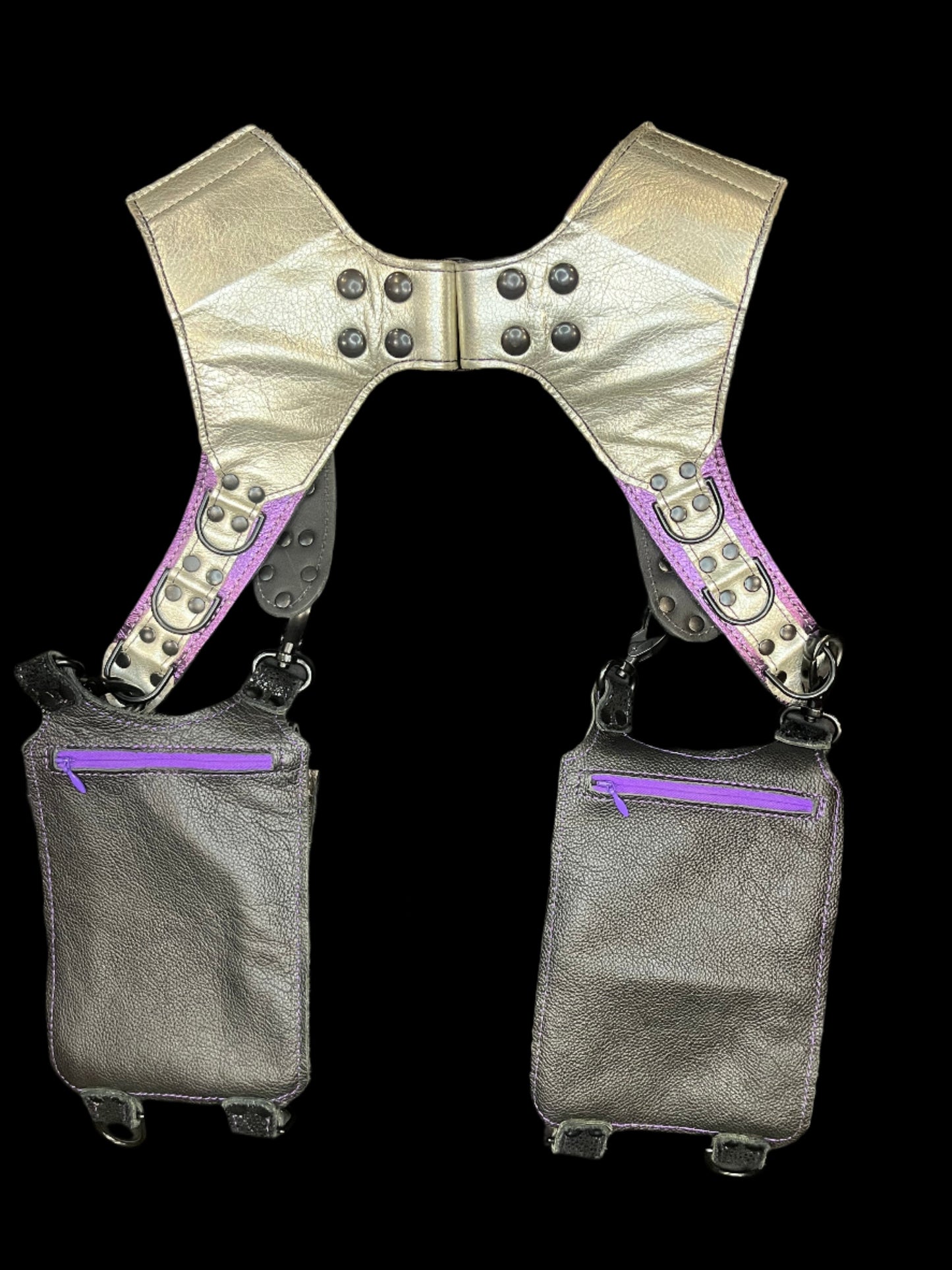 Purple & White Gold Ranger Holster (Medium)