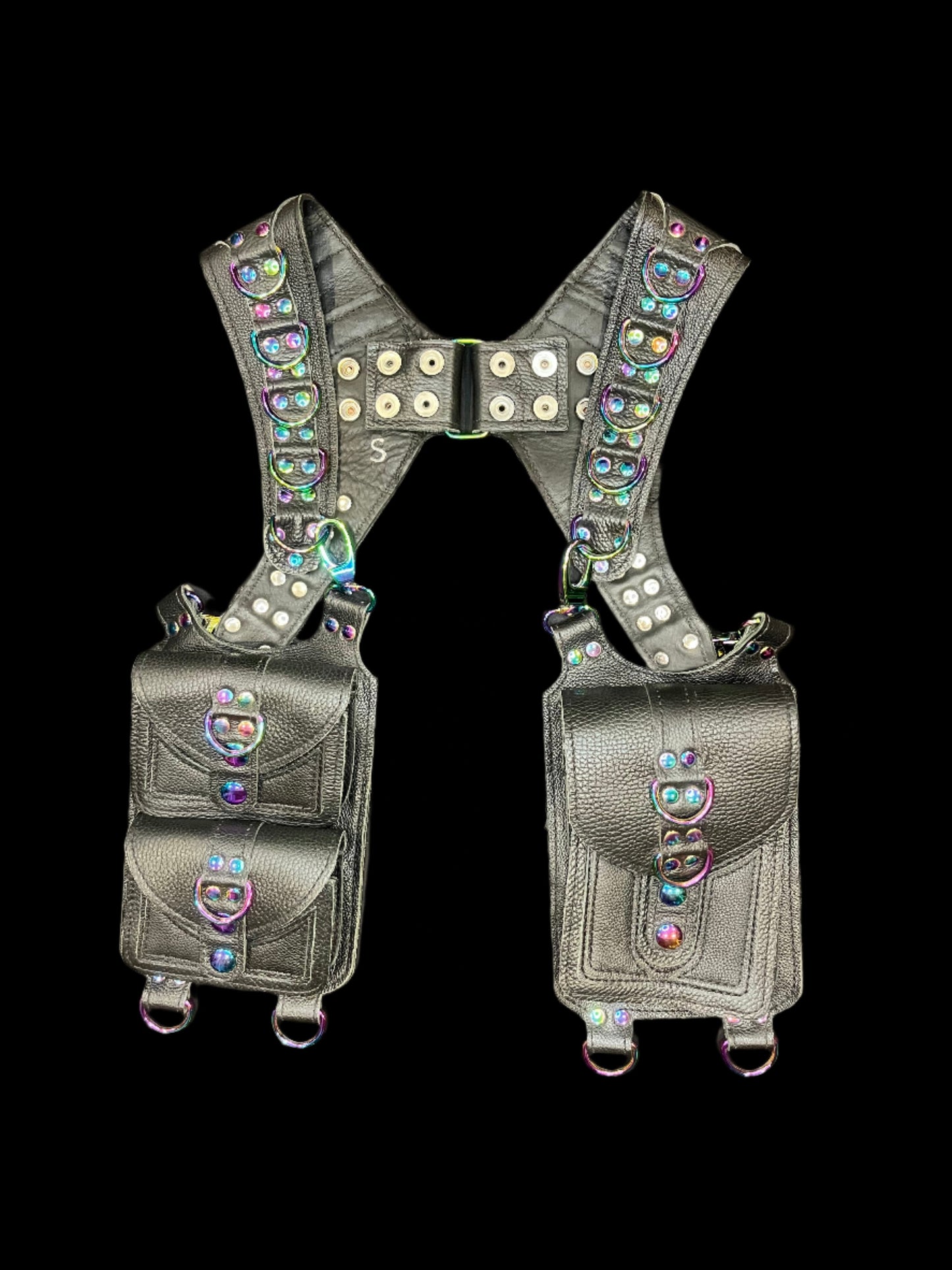 Black & Rainbow Holster (Small)