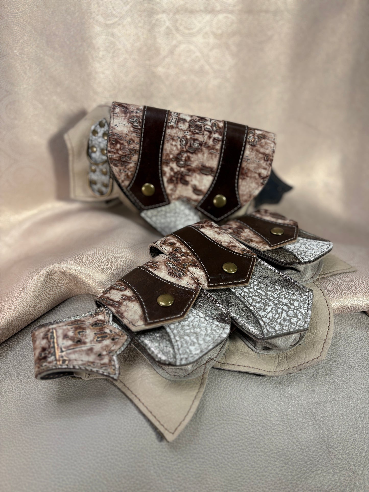 Birch Bones Regal Belt A (Sized to Order)