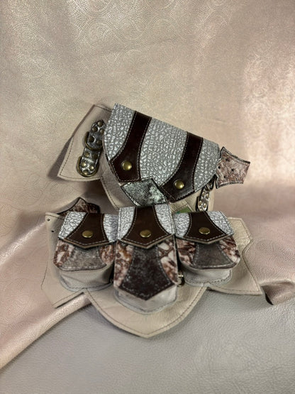 Birch Bones Regal Belt D (Sized to Order)