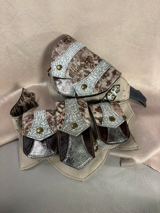 Birch Bones Regal Belt F (Sized to Order)