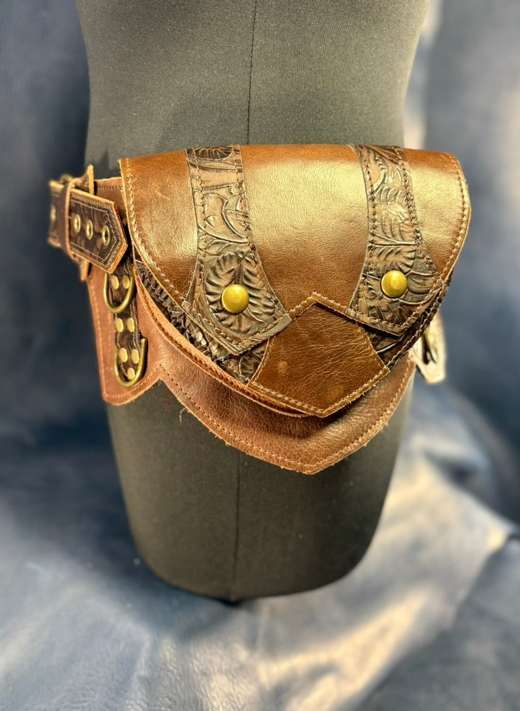 Ruskin Regal Belt (Footlight Style) (Sized to Order)