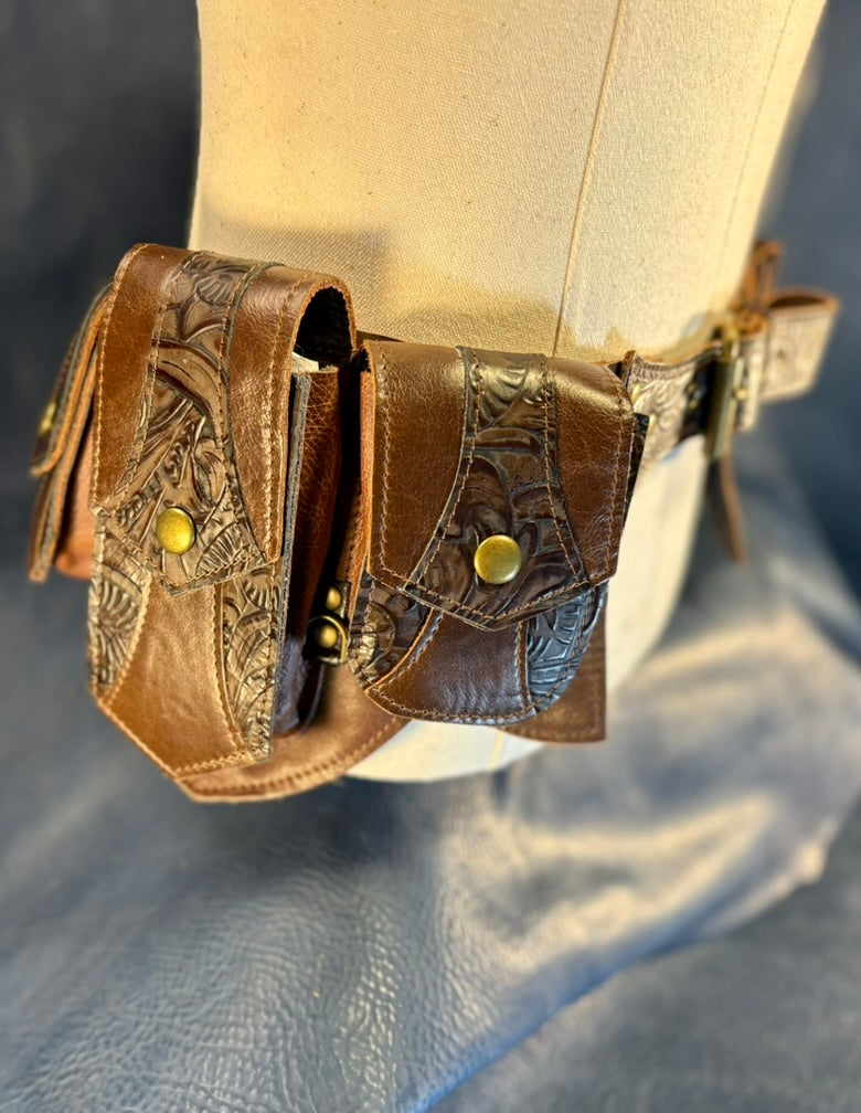 Ruskin Regal Belt (Footlight Style) (Sized to Order)