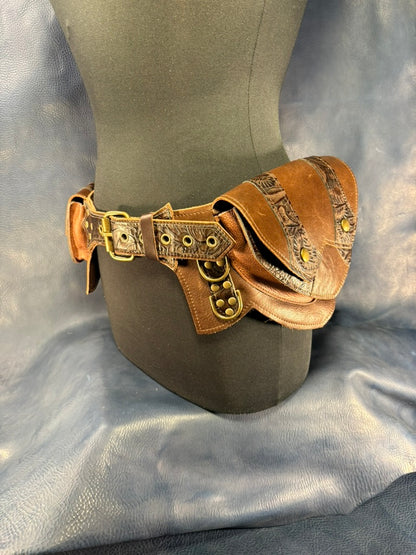 Ruskin Regal Belt (Footlight Style) (Sized to Order)