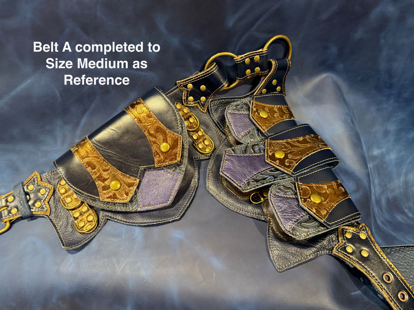 Galahad Regal Belt D (Sized to Order)