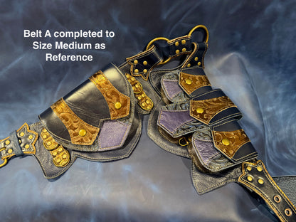 Galahad Regal Belt D (Sized to Order)