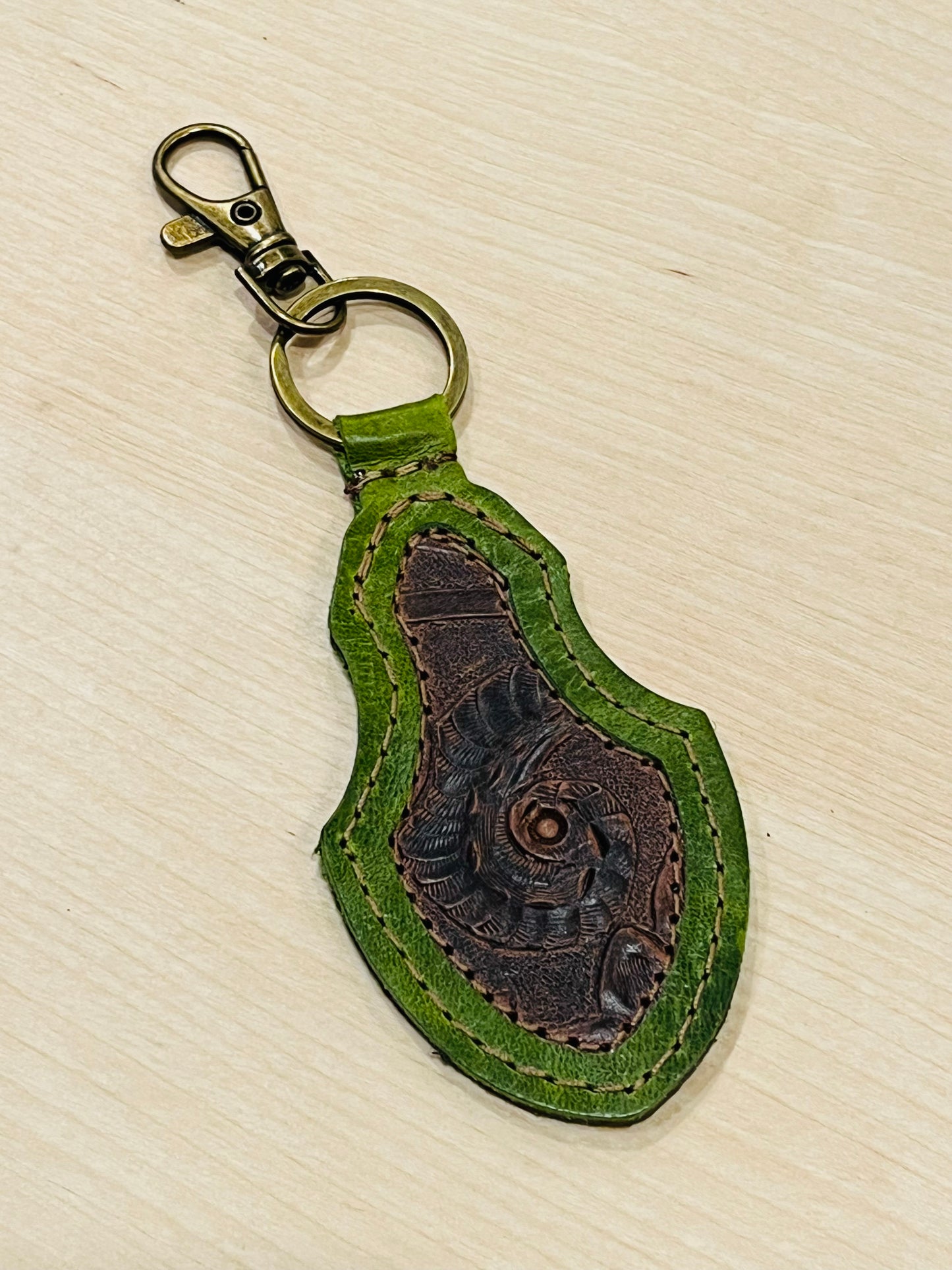 Fiddlehead Key Chain