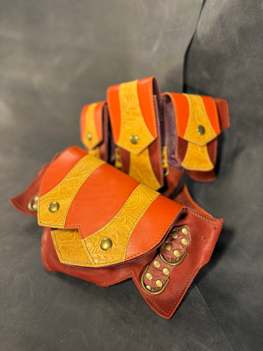 Sunflower Regal Belt (C) (Sized to Order)