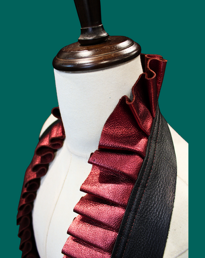 Metallic Red Ruff - Size 43