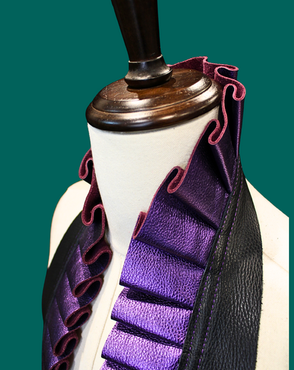 Metallic Purple Ruff - Size 39