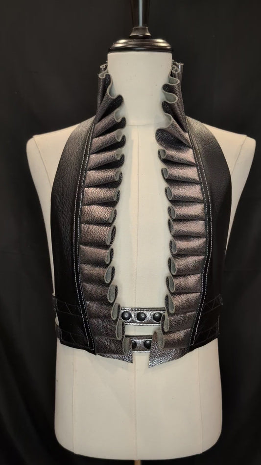 Gatsby Ruff Tops - Silver